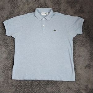 Lacoste Classic Fit Light Blue Polo - US L / FR 5